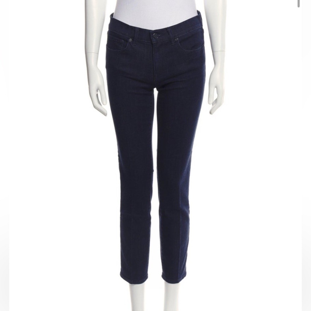 Tory Burch Mid-Rise Straight Leg Jeans Size 28